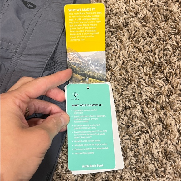 NWT MARMOT pants - Picture 8 of 11